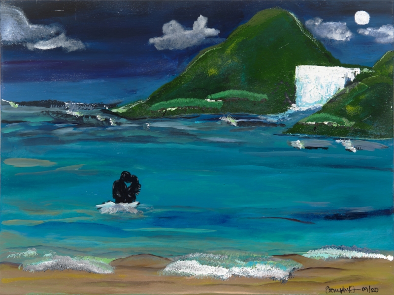 Getting Away by artist Ebony Dailey